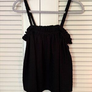 Anthropologie x Current Air Black Tank | Size S